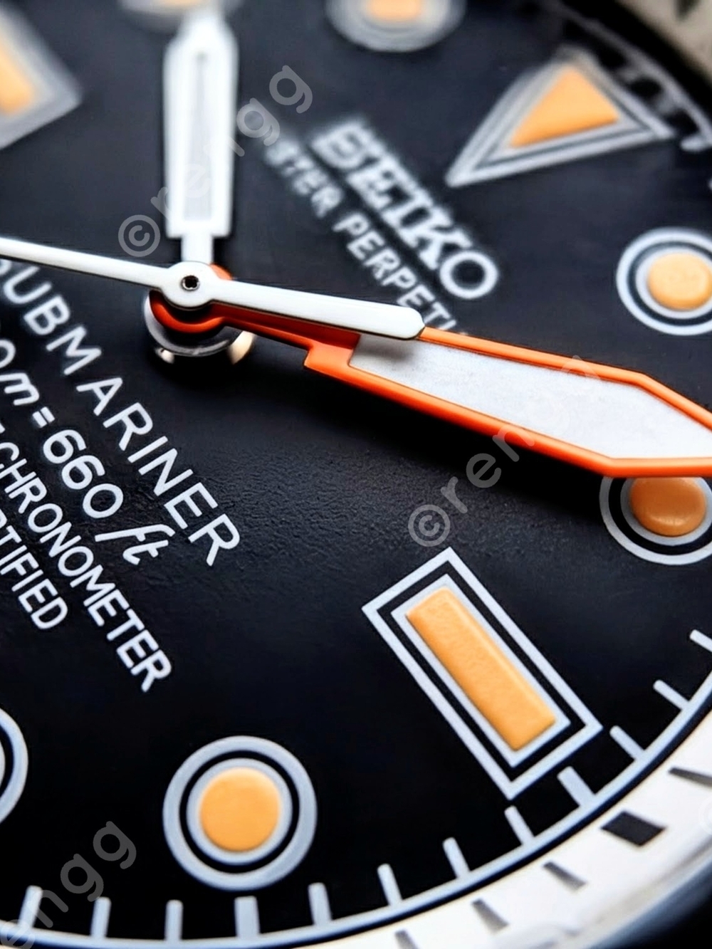 Titanium Tuna Canned Black Seiko Men’s Diver Mod Watch 47mm Sapphire AR Coated - Picture 10 of 11